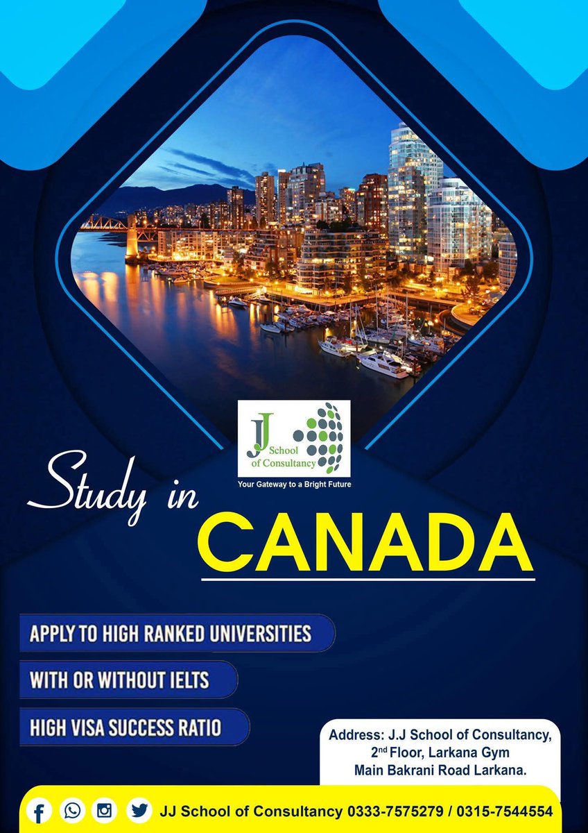 Turn Your Canadian Dream Into Reality 🌟
Why wait for the future when you can create it now?

✨ No IELTS? We have options.
✨ Apply to prestigious universities
✨ Personalized support until you fly

📞 | 03032257316