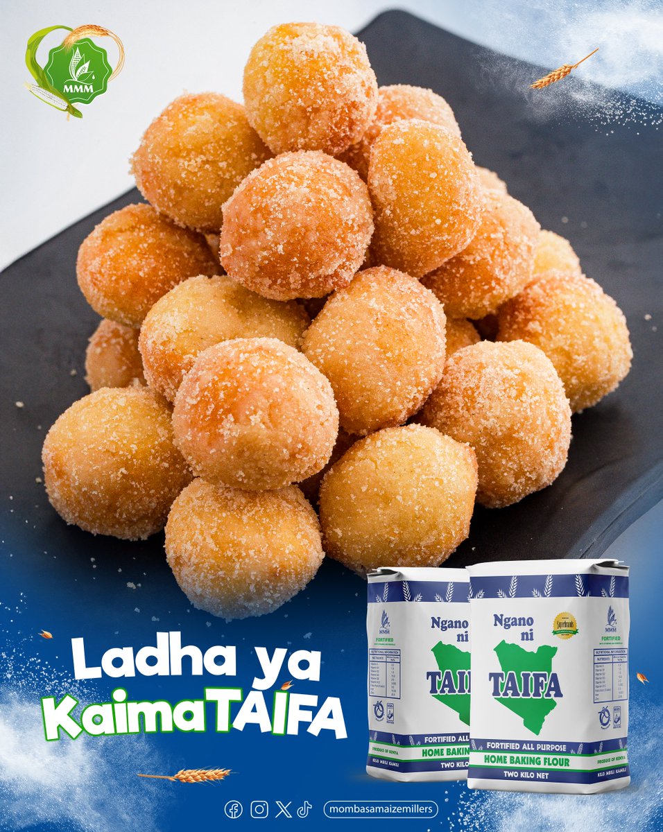 Kaimati ni TAIFA ... kwa ladha halisi na ya kimataifa 😋!
#unganiTAIFA #feedingthenation