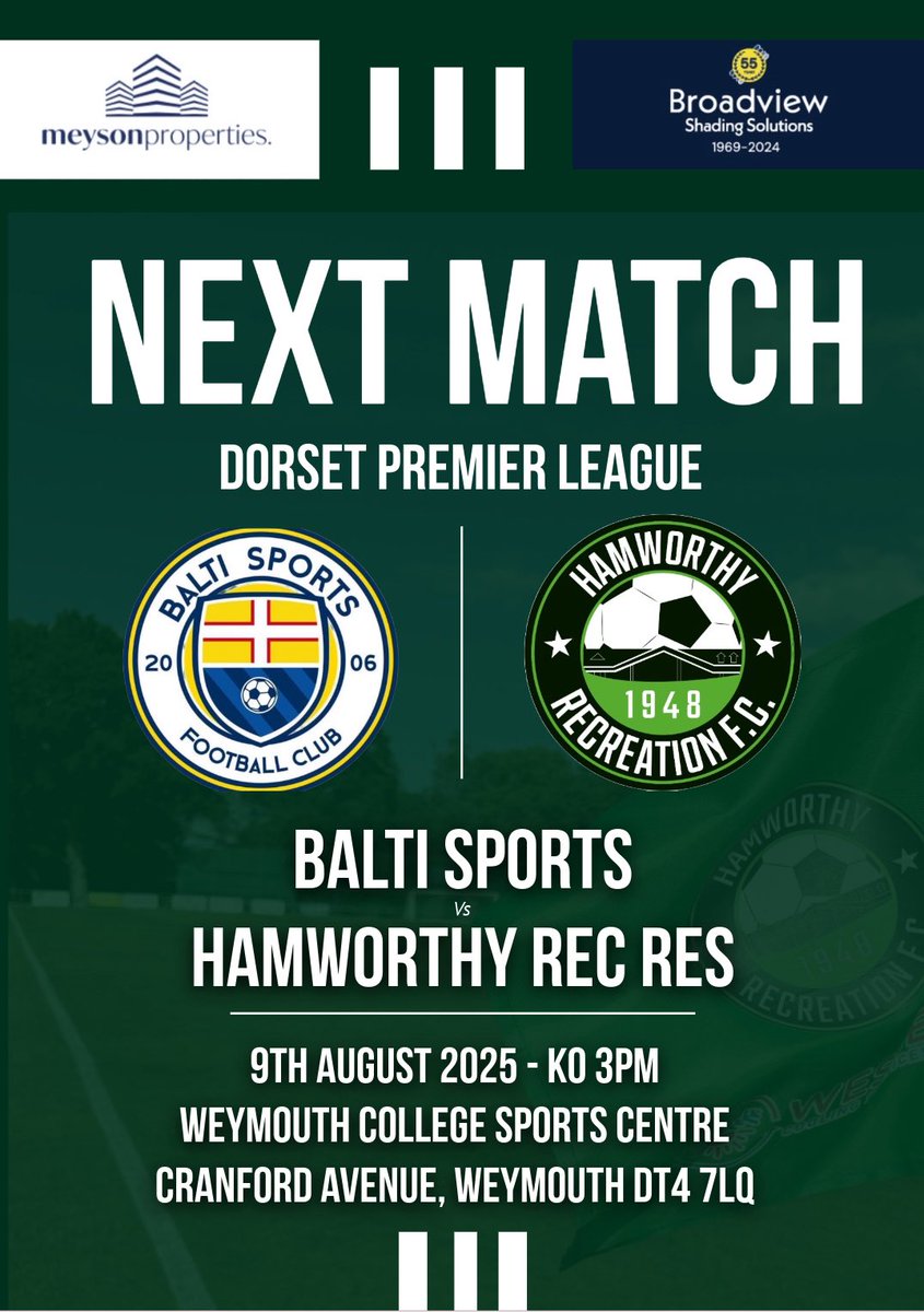 Hamworthy Recreation Reserves FC tweet media