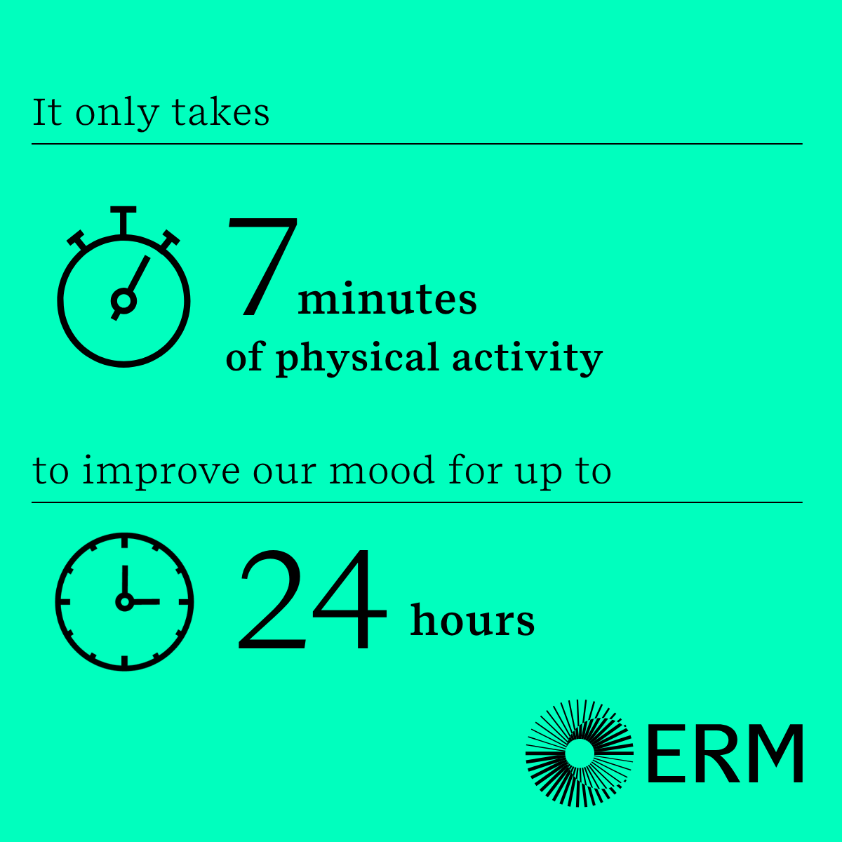 Many see time as a barrier to daily movement.

Yet, during our “Movement for Every Body” campaign <a href="/HintsaPerform/">Hintsa Performance</a> revealed that just 7 minutes of movement can lead to significant positive changes.

What small actions do you take each day to move more?