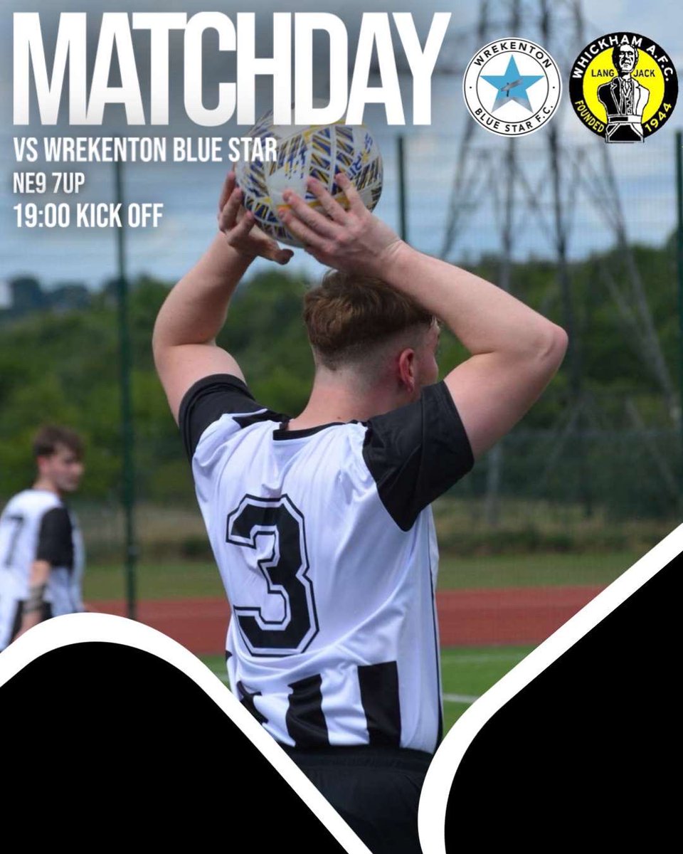 Whickham FC Reserves (@u23whickham) on Twitter photo ๐
๐ข๐ซ๐ฌ๐ญ ๐๐ฐ๐๐ฒ ๐๐๐ฒ ๐จ๐ ๐ญ๐ก๐ ๐ฌ๐๐๐ฌ๐จ๐ง. ๐
We make the trip to <a href="/BlueWrekenton/">Wrekenton Blue Star FC โญ๏ธโฝ๏ธ</a> this evening.
#BackTheJacks // <a href="/WhickhamFC/">Whickham FC</a> โซ๏ธโช๏ธ ๐
๐ข๐ซ๐ฌ๐ญ ๐๐ฐ๐๐ฒ ๐๐๐ฒ ๐จ๐ ๐ญ๐ก๐ ๐ฌ๐๐๐ฌ๐จ๐ง. ๐
We make the trip to <a href="/BlueWrekenton/">Wrekenton Blue Star FC โญ๏ธโฝ๏ธ</a> this evening.
#BackTheJacks // <a href="/WhickhamFC/">Whickham FC</a> โซ๏ธโช๏ธ