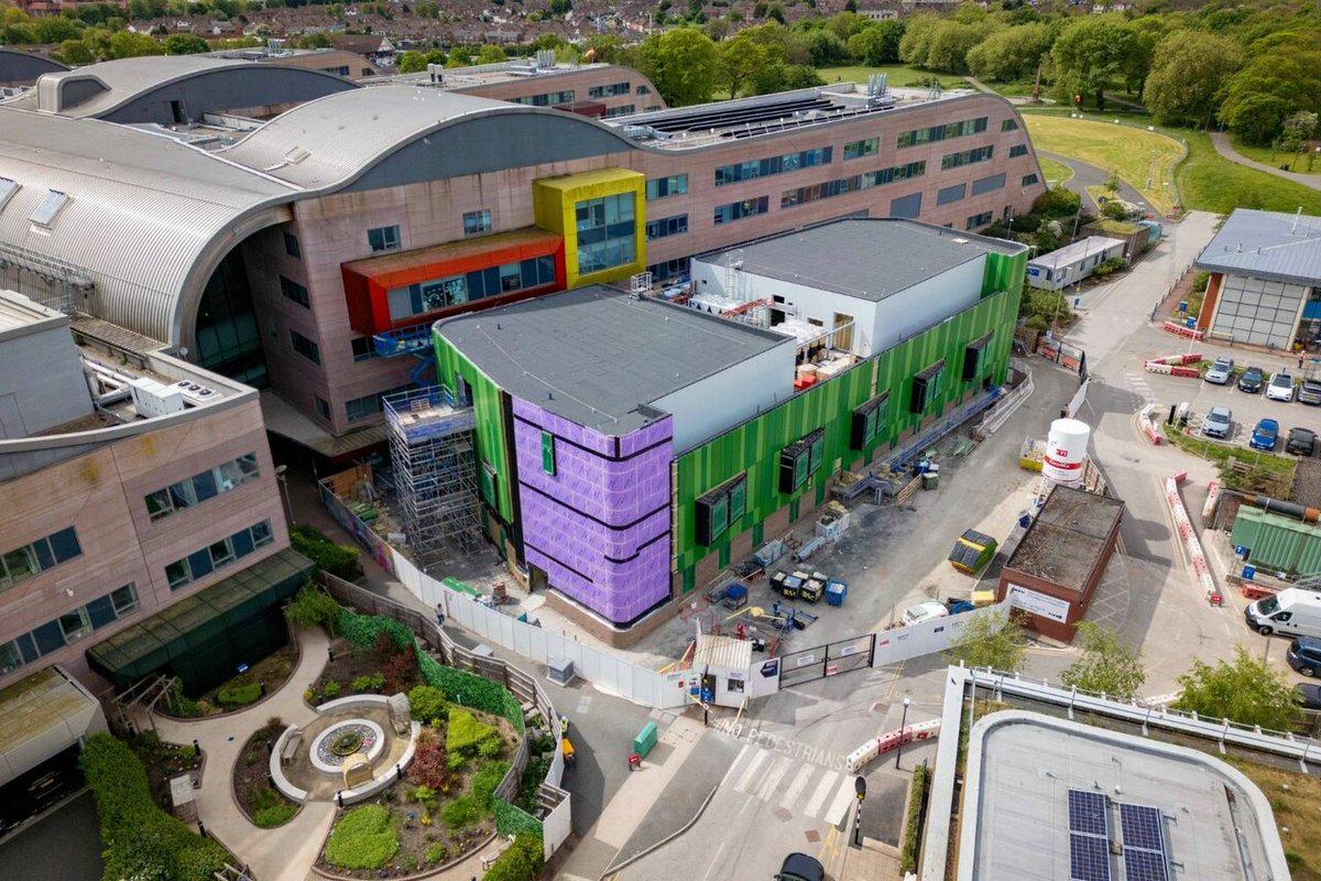 Procure Partnerships Framework (@procurepf) on Twitter photo Nathan & Anastasia joined <a href="/morgansindallc/">Morgan Sindall Construction</a> to mark progress on the new <a href="/AlderHey/">🏥 Alder Hey 💙</a> Surgical NICU, part of the hospital’s expanding campus, including:
👶 22 cots
🏠 18 family rooms
🏥 Same Day Emergency Care
The building is now structurally complete and on track to open in 2026! Nathan & Anastasia joined <a href="/morgansindallc/">Morgan Sindall Construction</a> to mark progress on the new <a href="/AlderHey/">🏥 Alder Hey 💙</a> Surgical NICU, part of the hospital’s expanding campus, including:
👶 22 cots
🏠 18 family rooms
🏥 Same Day Emergency Care
The building is now structurally complete and on track to open in 2026!