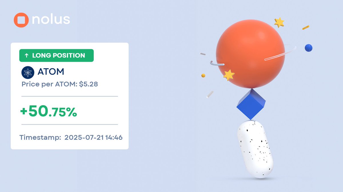 Show off your biggers PnL wins!
<a href="/NolusProtocol/">Nolus 🔅</a>