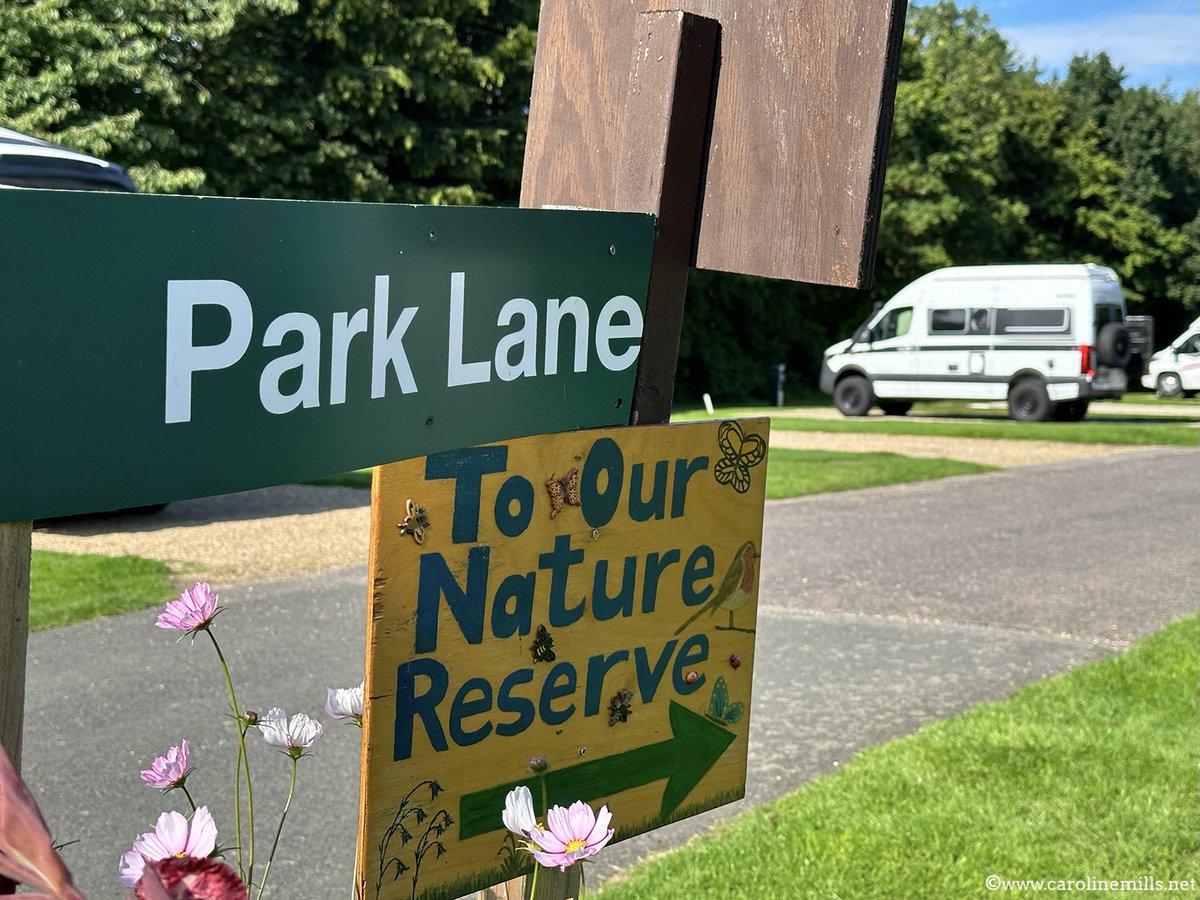 In homage to its 'Garden of England' surroundings, the Canterbury Camping &amp; Caravanning Club Site has a plentiful supply of apples, pears and plums growing at the #campsite. Only a 30-minute walk or 10-min bus ride to the city centre. #camping #Canterbury #Kent <a href="/CampAndCaravan/">The C&CC</a>