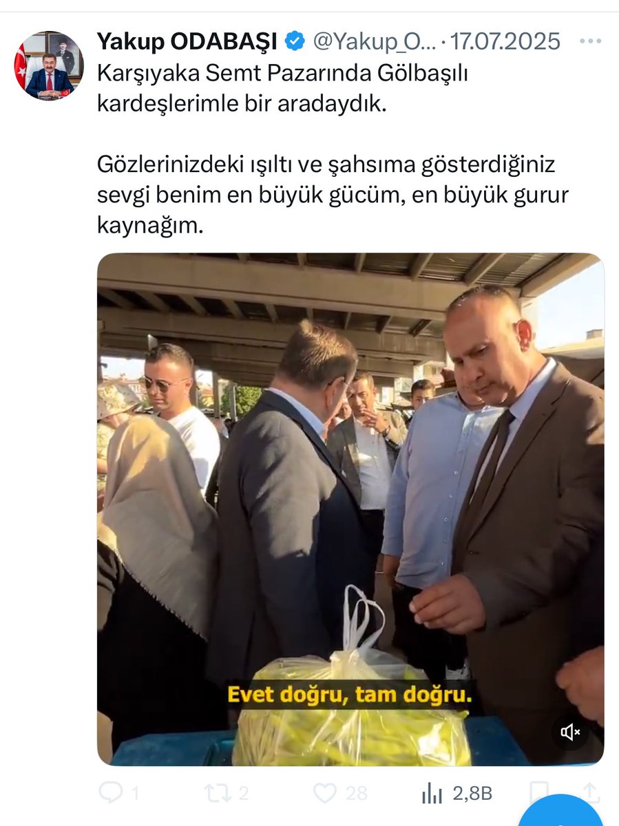 DemirTürk Harun (@demirtrkharun) on Twitter photo Sayın Başkan <a href="/Yakup_ODABASI/">Yakup ODABAŞI</a> kimsenin sizin şahsınıza sevgi gösterdiği yok çünkü herkes sizin vefasız olduğunuzu yola çıktıklarınızı yolda bulduklarınıza değiştiğinizi çok iyi biliyor. Seçimlerden önce başka seçimlerden sonra bambaşka oldunuz siyaset ilkeli cesur duruşu olan Sayın Başkan <a href="/Yakup_ODABASI/">Yakup ODABAŞI</a> kimsenin sizin şahsınıza sevgi gösterdiği yok çünkü herkes sizin vefasız olduğunuzu yola çıktıklarınızı yolda bulduklarınıza değiştiğinizi çok iyi biliyor. Seçimlerden önce başka seçimlerden sonra bambaşka oldunuz siyaset ilkeli cesur duruşu olan