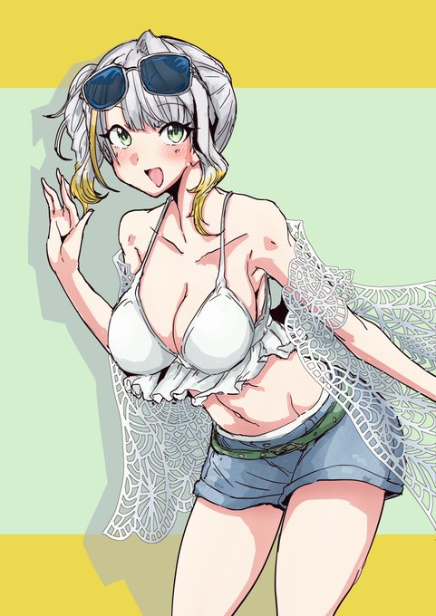 今日の日課はふぁんてぃあぷらんからSummer Girl衣装紡乃世詞音です 