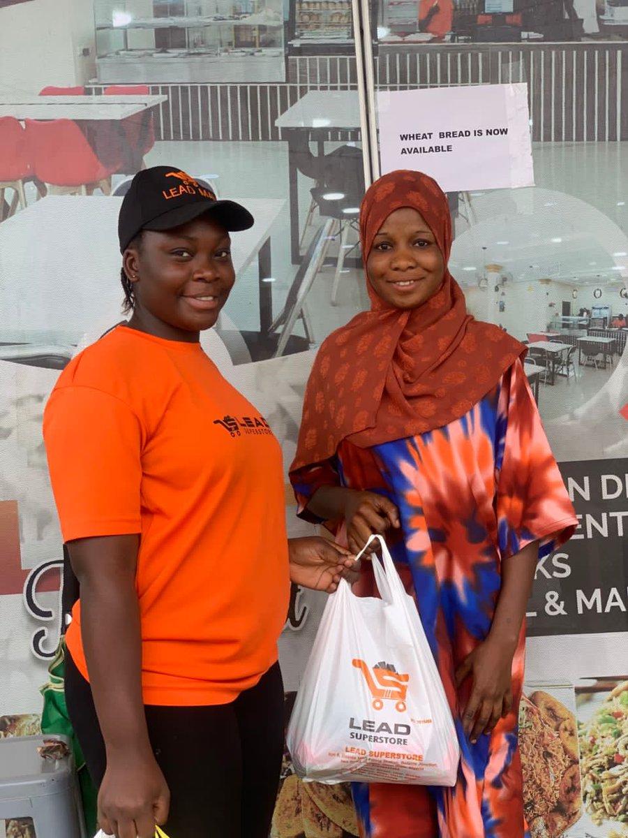 LeadSuperstore's tweet photo. She shopped it all! 🛒🎉
Our Follower of the Month just enjoyed her ₦20,000 shopping spree at Lead Superstore!

Want to be next? Keep engaging — like, comment &amp; share! 💥
And don't forget to patronize us too, we have it all ✨️ 
#leadsuperstore #followerofthemonth #shopandwin https://t.co/Q3aTdrFTb1