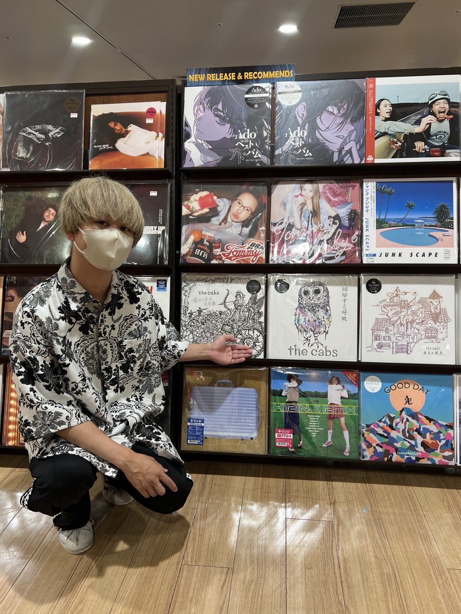 TOWER VINYL SHIBUYA様 ありがとうございます！ #thecabs #一番はじめ