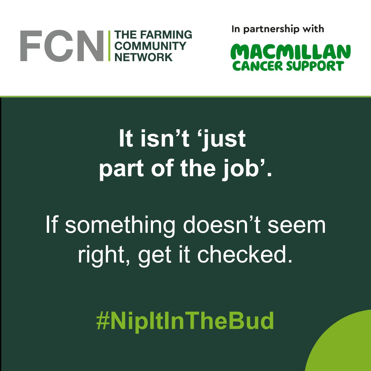 Agrovista UK (@agrovistauk) on Twitter photo If you or someone you know is struggling, to talk to a sympathetic person who understands farmers and rural life.
FCN offer free confidential support and advice.
<a href="/FCNcharity/">The Farming Community Network</a> #NipItInTheBud
Call: 03000 111 999
Email: help@fcn.org.uk
fcn.org.uk If you or someone you know is struggling, to talk to a sympathetic person who understands farmers and rural life.
FCN offer free confidential support and advice.
<a href="/FCNcharity/">The Farming Community Network</a> #NipItInTheBud
Call: 03000 111 999
Email: help@fcn.org.uk
fcn.org.uk