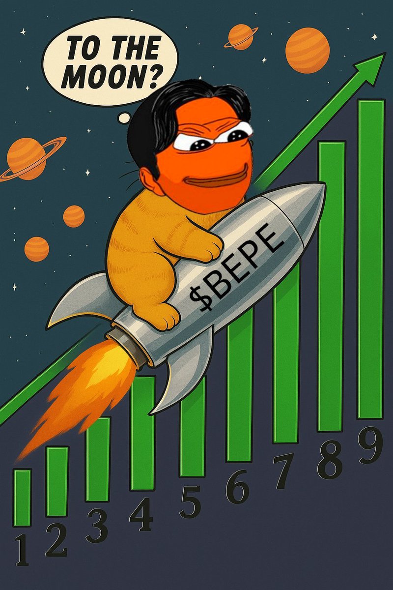 $BEPE isn’t playing the game. We’re building the next level
#CHIA
#BEPE

$BEPE on #CHIA Asset ID: ccda69ff6c44d687994efdbee30689be51d2347f739287ab4bb7b52344f8bf1d

$wBEPE on #Base- CA: 0xBB5cBDAE23C5368557CC9A32337863eECf03cF9f