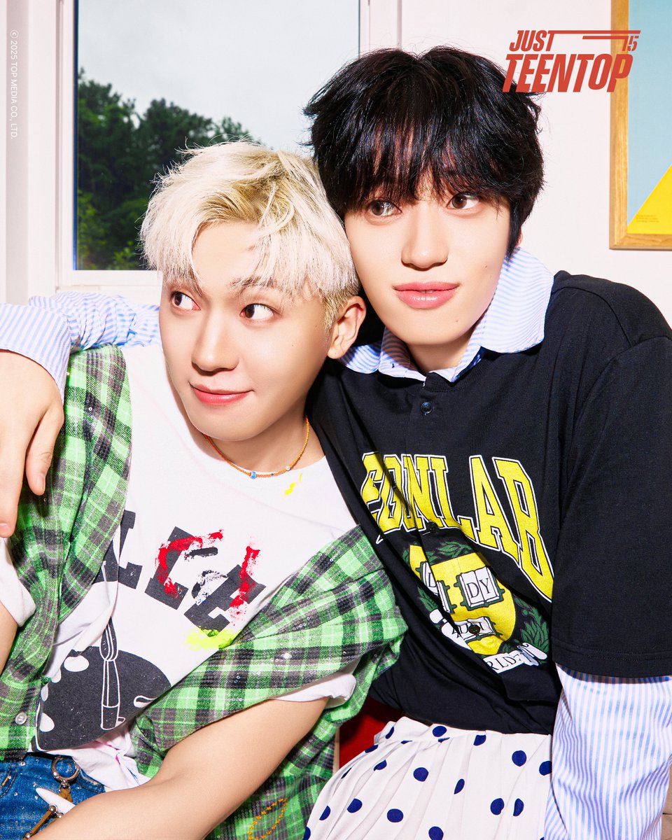 TEEN_TOP's tweet image. TEEN TOP
&amp;lt; Just 15, Just Teen Top &amp;gt;
CONCEPT PHOTO Ⅲ

ALBUM RELEASE
2025.08.21 6PM (KST)

#TEENTOP #틴탑 
#CHUNJI #천지 #NIEL #니엘 
#RICKY #리키 #CHANGJO #창조 
#JUST15_TEENTOP