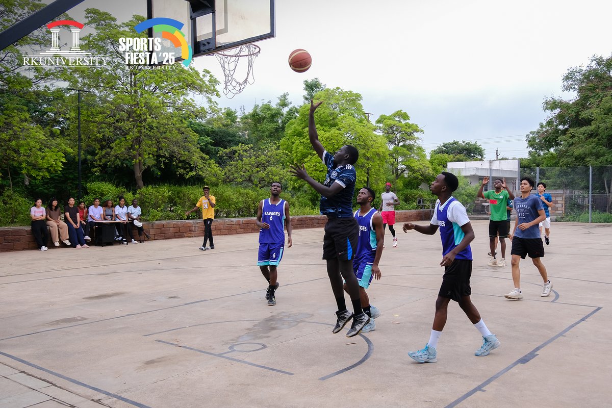 RKUniversity's tweet photo. Our students showcased their remarkable talent and team spirit during the basketball competition at RKU Sports Fiesta 2025, organized by Student Organizations Advisory Council (SOAC), RK University.
#rku #soac #sports #basketball #sportsfiesta #rkuniversity #rajkot #India https://t.co/I7ccP2QP7L