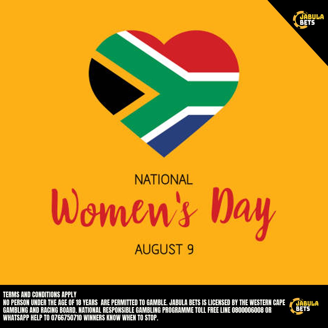 🌸 Happy Women’s Day, South Africa!
Today we celebrate the strength, courage, and brilliance of women everywhere. 💪💖
Here’s to making bold moves—on and off the reels.
🎰 Bet now 👉 jabulabets.co.za
#WomensDaySA #CelebrateHer #JabulaBets #WomenOfStrength #HerStory