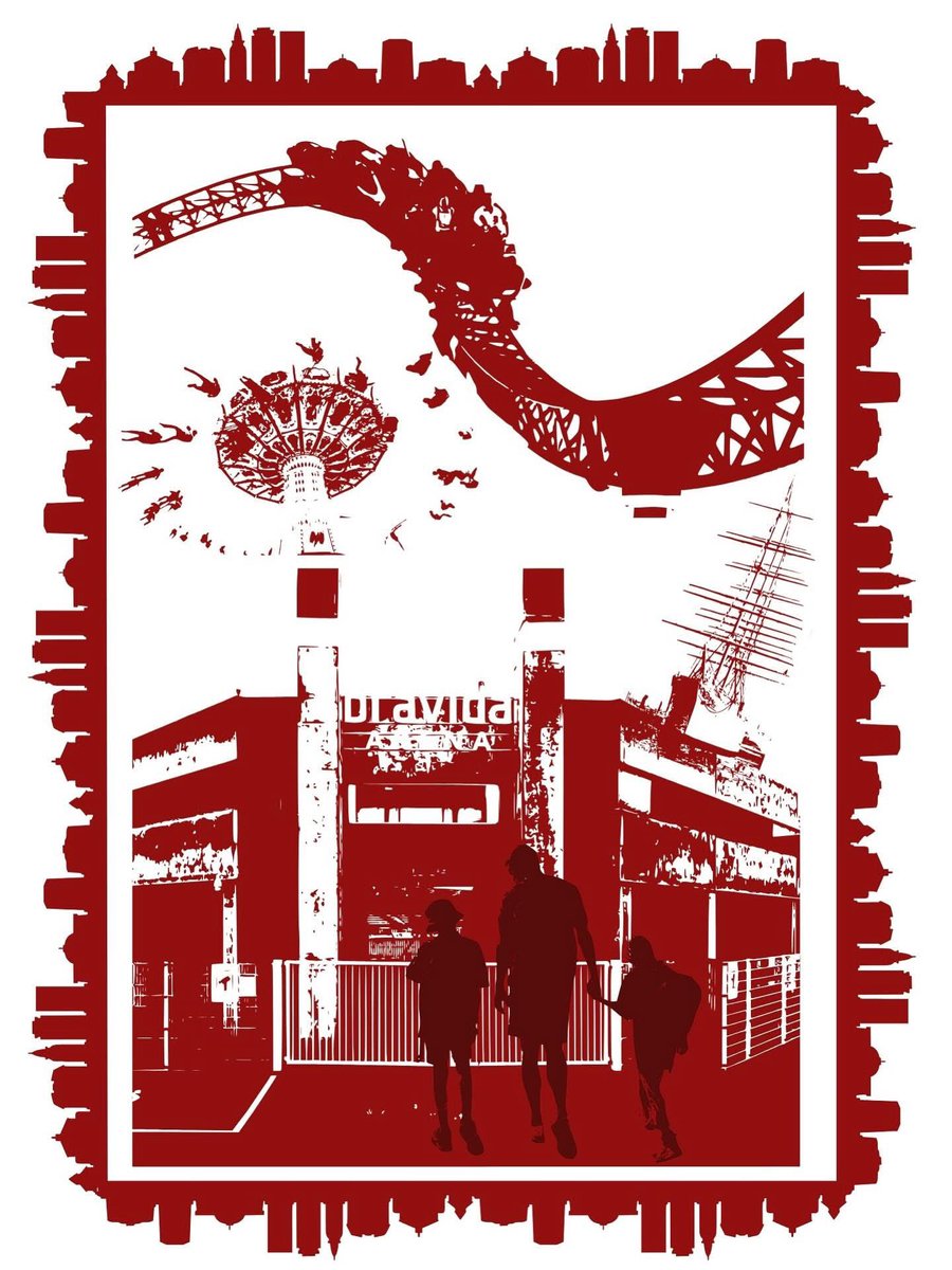 Hanhinn's tweet image. Familien går fortsatt jevnt og trutt på både hjemme- og bortekamper. T-skjorten som selges i Gøteborg blir en hyllest til dem.