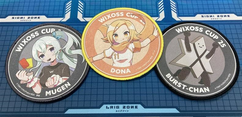 【💡イベント情報】
「WIXOSS CUP～夏の11人チーム戦 ～」

「サポートルリグワッペン 」のデザインを公開‼️
なんと‼️（バーストちゃん以外は）レベル0ルリグとしても使用が可能‼️

サイドイベントでも配布いたします‼️

▼詳細はコチラ
takaratomy.co.jp/products/wixos…

#WIXOSS