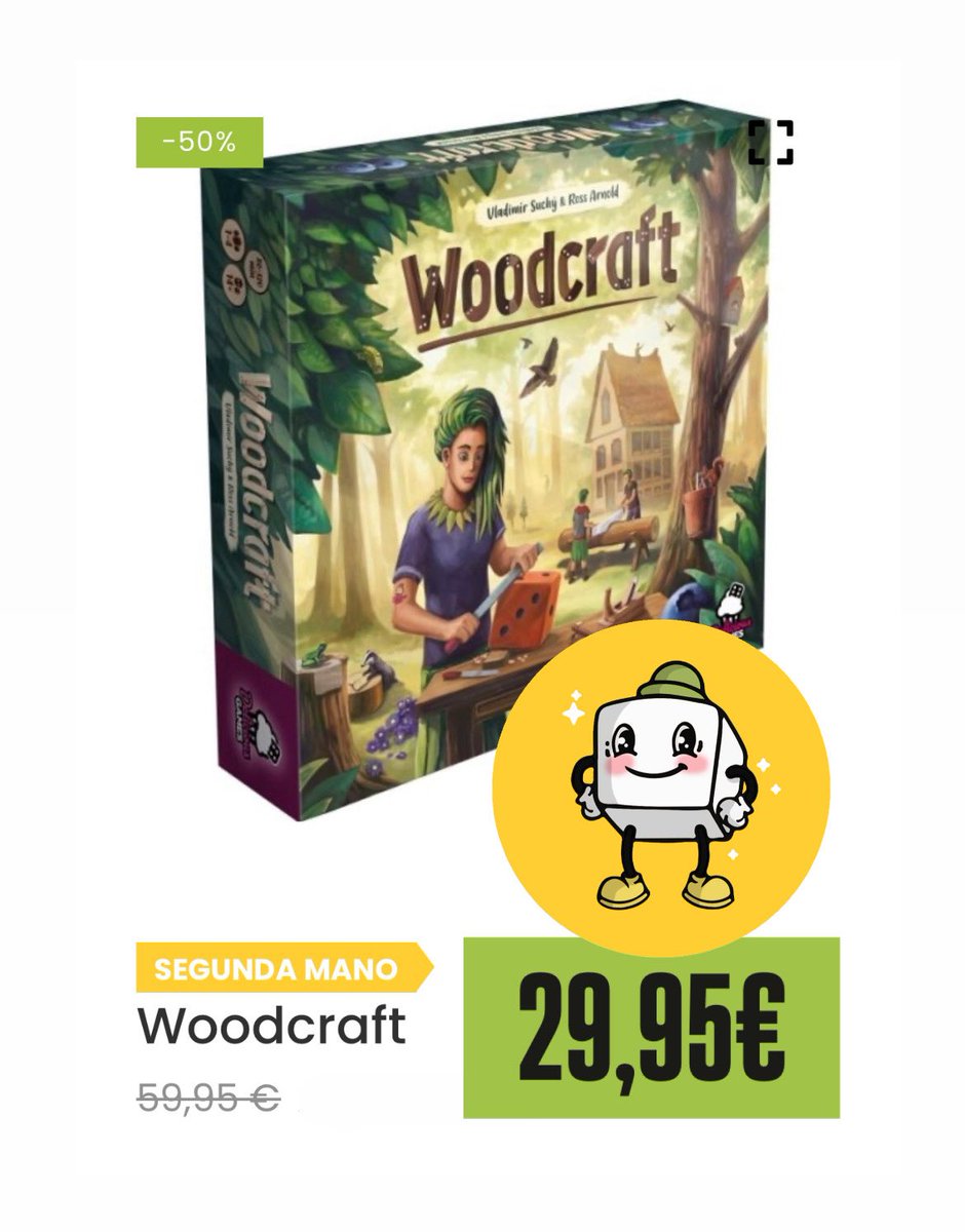 𝗪𝗢𝗢𝗗𝗖𝗥𝗔𝗙𝗧 - Segunda mano

✅ 29,95€

meepletoon.com/producto/woodc…