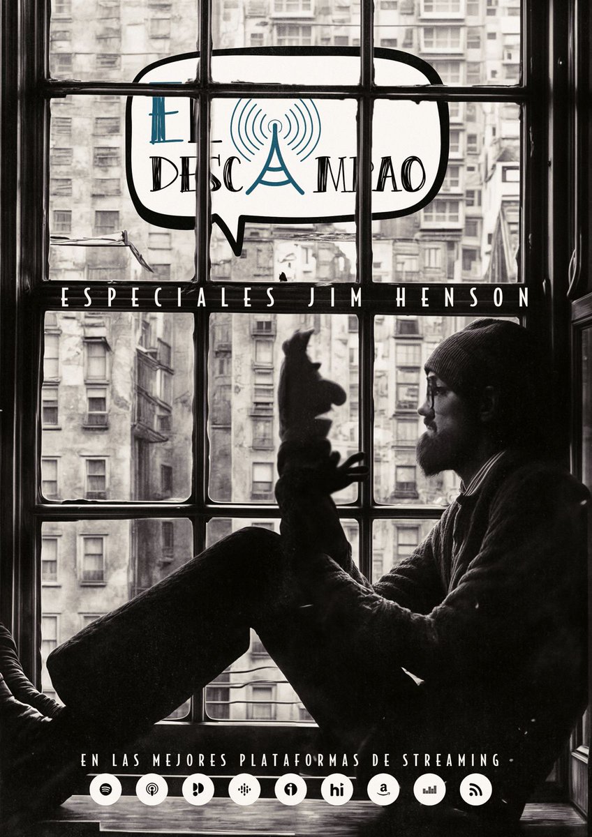 🎶 EL DESCAMPAO Podcast 🎶 (@el_descampao) on Twitter photo Uno de los proyectos actuales de El Descampao es relatar la vida de Jim Henson. Desde sus comienzos en televisión hasta su triste muerte
Llevamos de momento 5 episodios y están disponibles en todas las plataformas
Imagen: <a href="/elselenita/">El Selenita</a> a partir de la foto original de Ted Neuhoff Uno de los proyectos actuales de El Descampao es relatar la vida de Jim Henson. Desde sus comienzos en televisión hasta su triste muerte
Llevamos de momento 5 episodios y están disponibles en todas las plataformas
Imagen: <a href="/elselenita/">El Selenita</a> a partir de la foto original de Ted Neuhoff