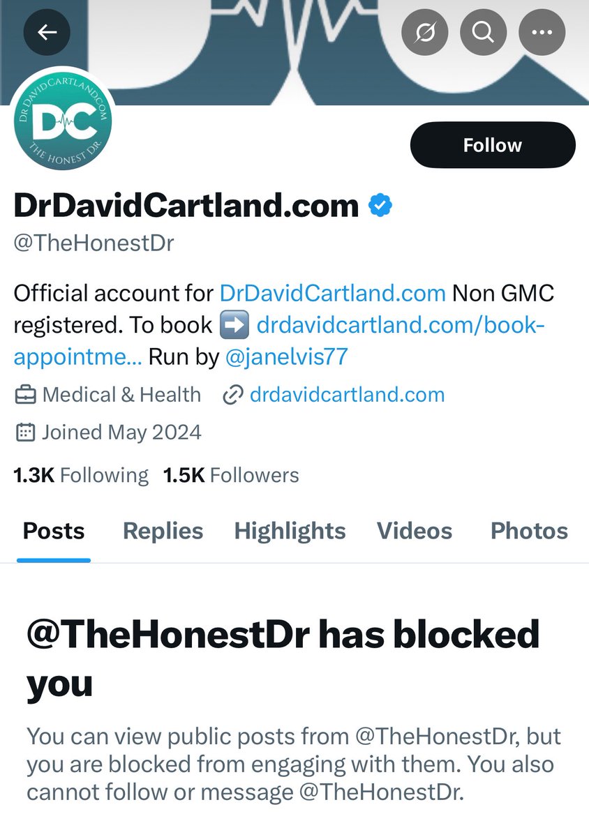 Changing the name from the ‘GP’ to ‘Dr’
makes no difference.

You are neither ‘honest’ nor a ‘Dr’.

It’s like Fred West advertising his Airbnb business: Gloucester Getaways.