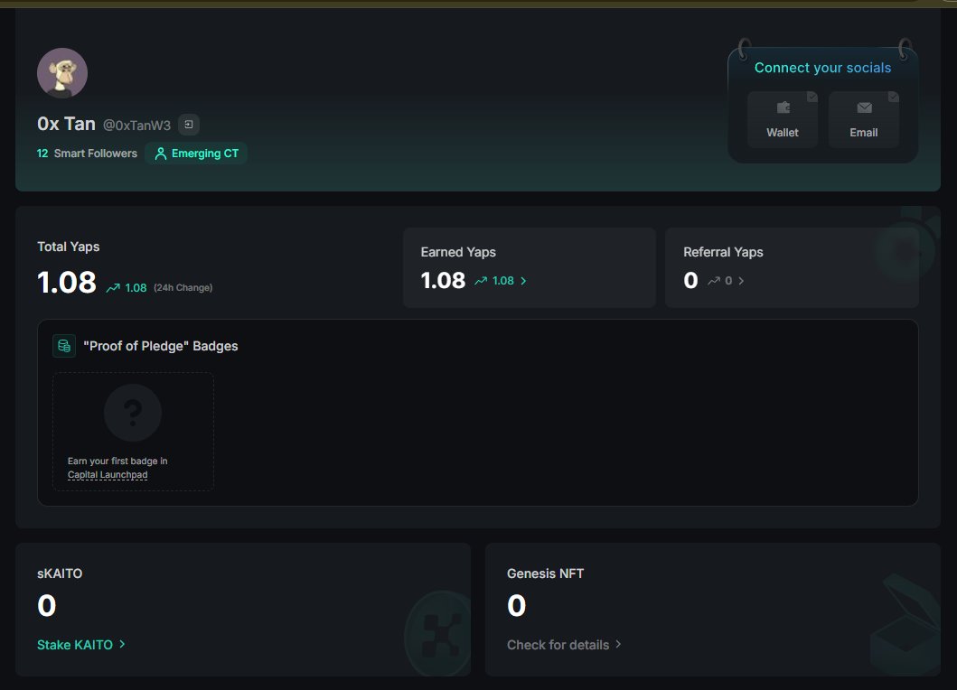 Memetoshi Nakamoto (@memetoshi_real) on Twitter photo GM Kaito Fam πβ
οΈ
After 1 month I joined <a href="/KaitoAI/">Kaito AI π</a> , this is the result
- 12 smart followers and 1 Yaps. LOL π€£π€£ GM Kaito Fam πβ
οΈ
After 1 month I joined <a href="/KaitoAI/">Kaito AI π</a> , this is the result
- 12 smart followers and 1 Yaps. LOL π€£π€£