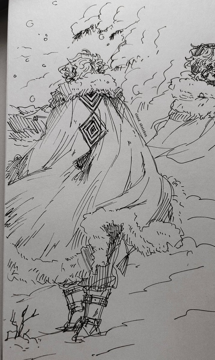 cloud_sketches's tweet image. ❄️☕️