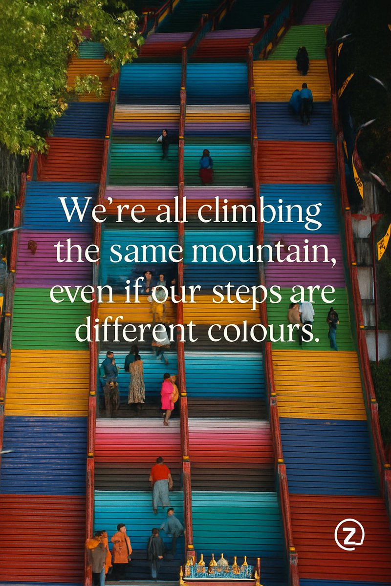 🌈 The journey isn't just upward - it's inward! 🪷✨

#MindfulJourney #SpiritualPath #InnerWork #ColorfulLife #BatuCaves #SoulSteps #ModernSpirituality #MillennialMystic