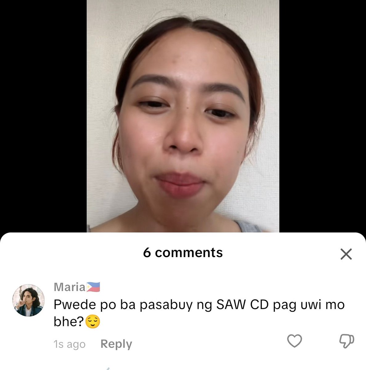 Maria (@maria171819g) on Twitter photo Uwi daw siya sa September! 😅
SAW CD WORLDWIDE RELEASE
<a href="/SB19Official/">SB19 Official</a> #SB19
#MadeSB19Physical Uwi daw siya sa September! 😅
SAW CD WORLDWIDE RELEASE
<a href="/SB19Official/">SB19 Official</a> #SB19
#MadeSB19Physical