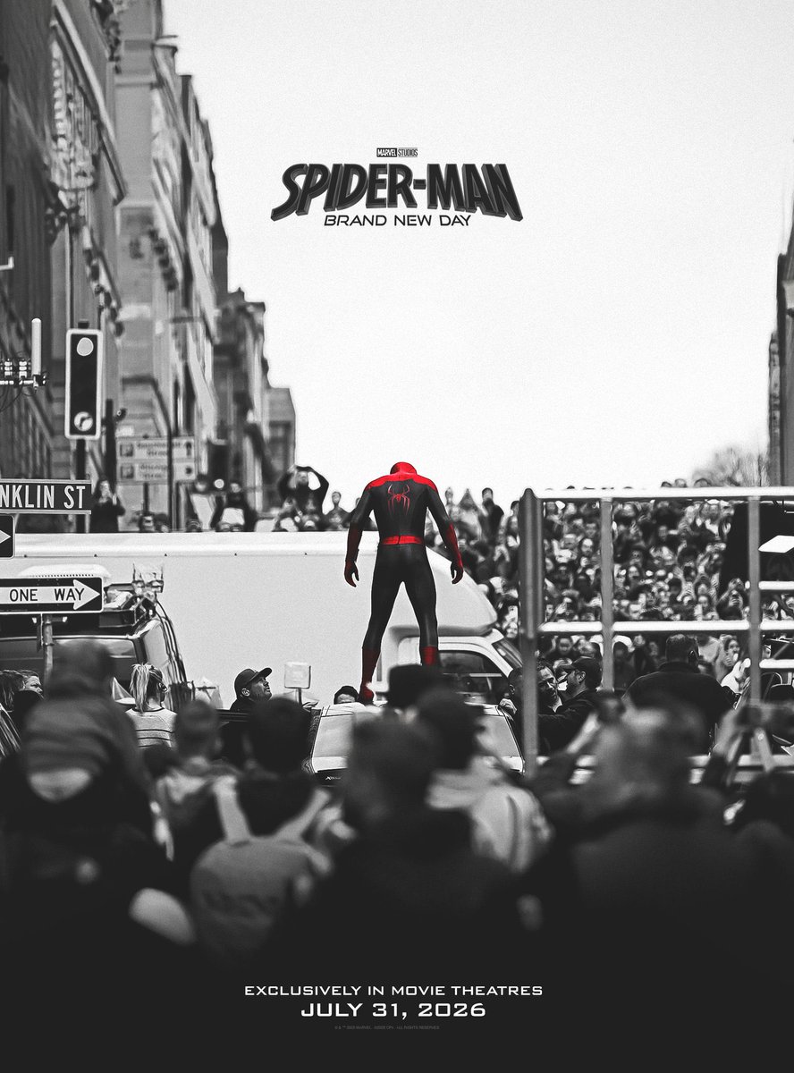 もうこれポスターにしよう。

#スパイダーマン
#SpiderManBrandNewDay 🕷️