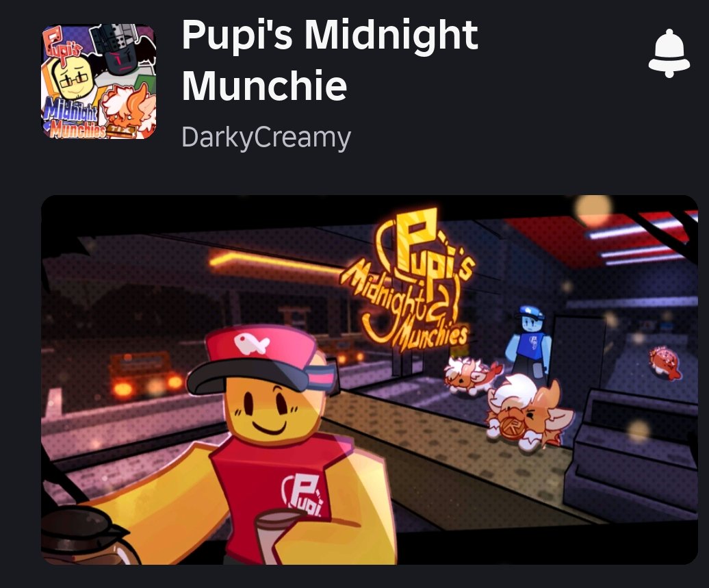 ammy_artdraw's tweet image. FAVORITE NOW! OPEN THIS 13 AU​GUEST!! 💥
ติดรายการโปรดไว้เลย! เกมเปิด 13 สิงหาคมนี้!! 💥
#PupiMidnightMunchie #PMM #roblox