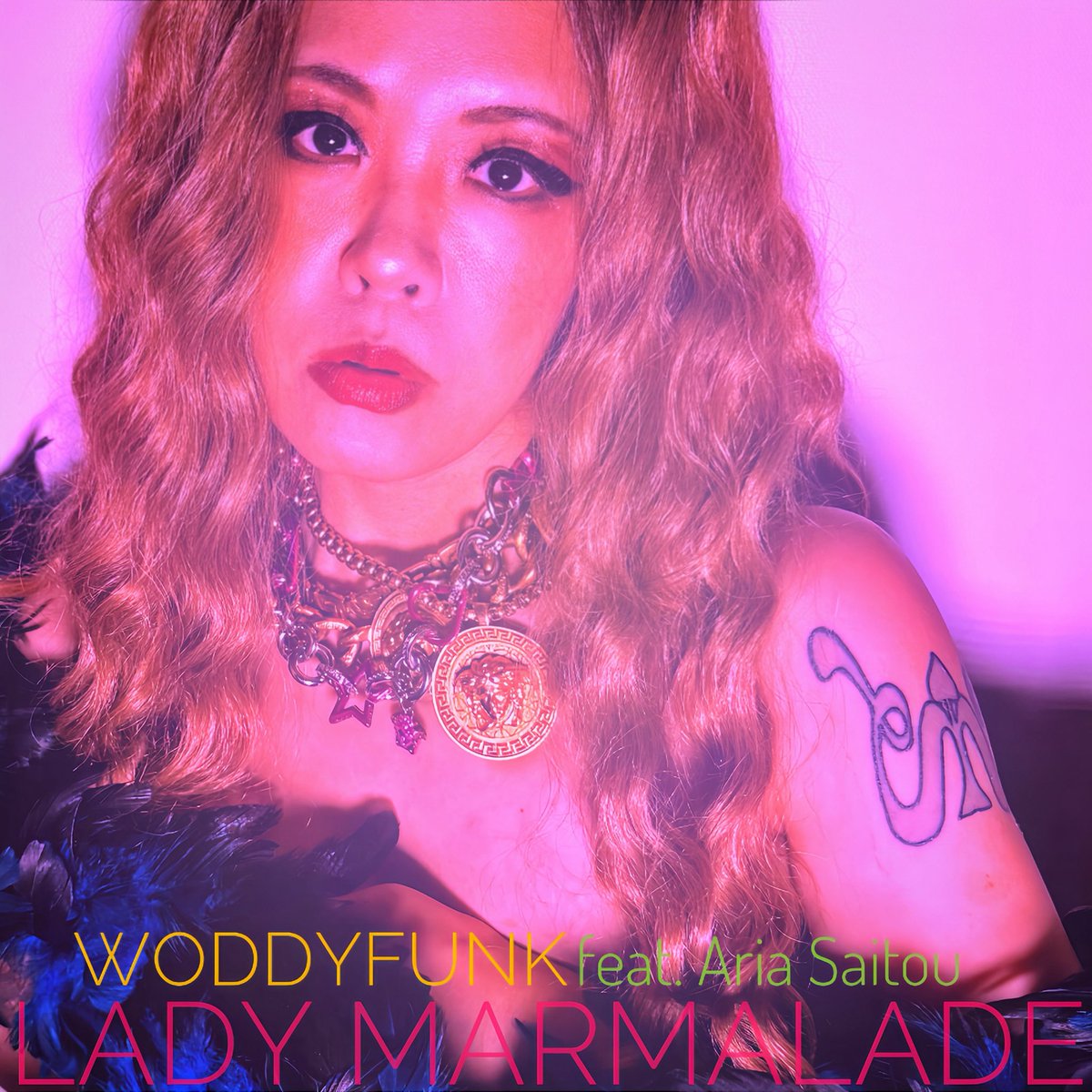 WODDYFUNK's tweet image. WODDYFUNK - 
LADY MARMALADE feat. Aria Saitou
Doppoing Soon

#woddyfunk 
#ariasaitou 
#斉藤アリア 
#talkbox 
#トークボックス 
#funk 
#funkmusic 
#ファンク 
#cover 
#配信ジャケット 
#ladymarmalade 
#レディマーマレイド