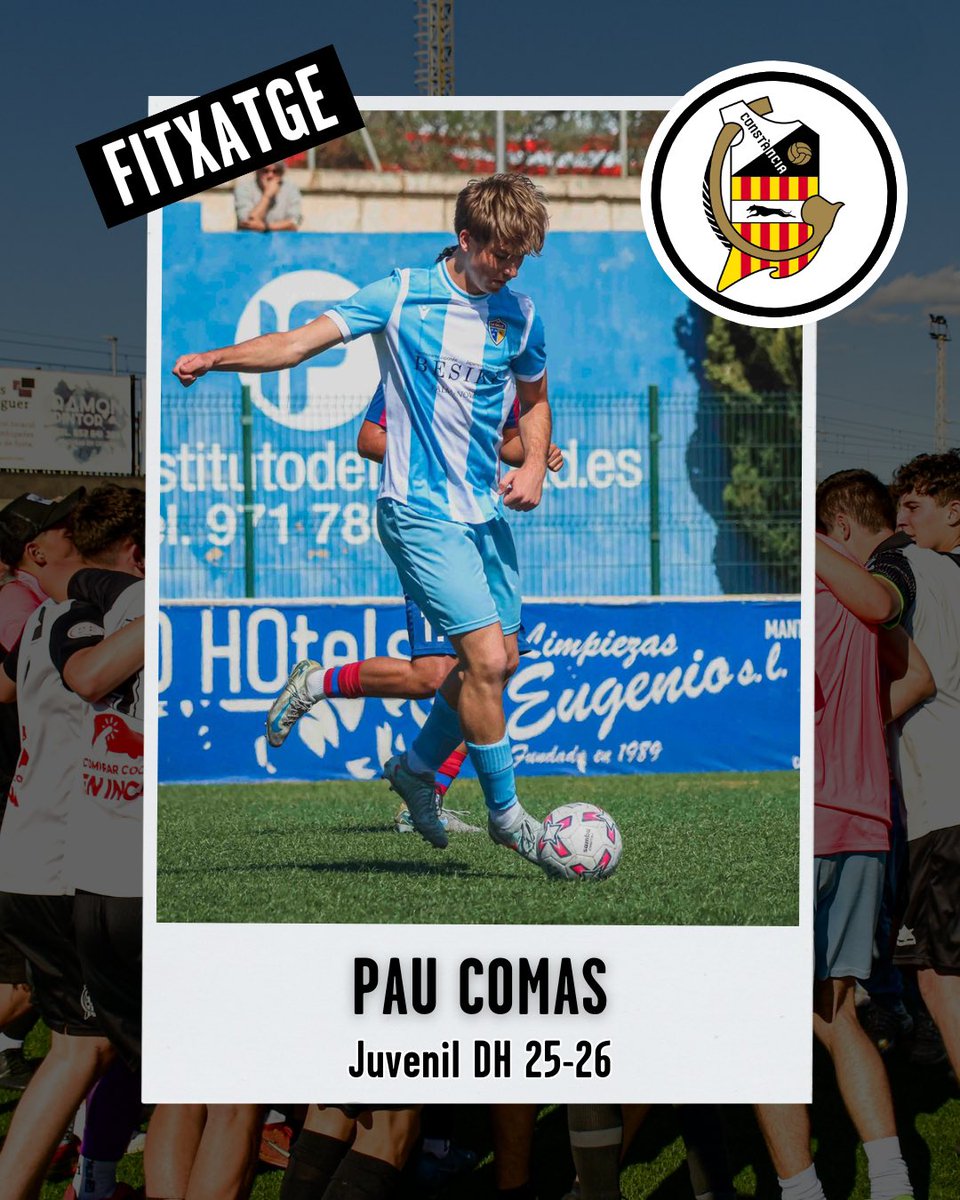 Nou fitxatge del Juvenil DH! 🔥

🤝🏼 Pau Comas

Benvingut!🤍🖤