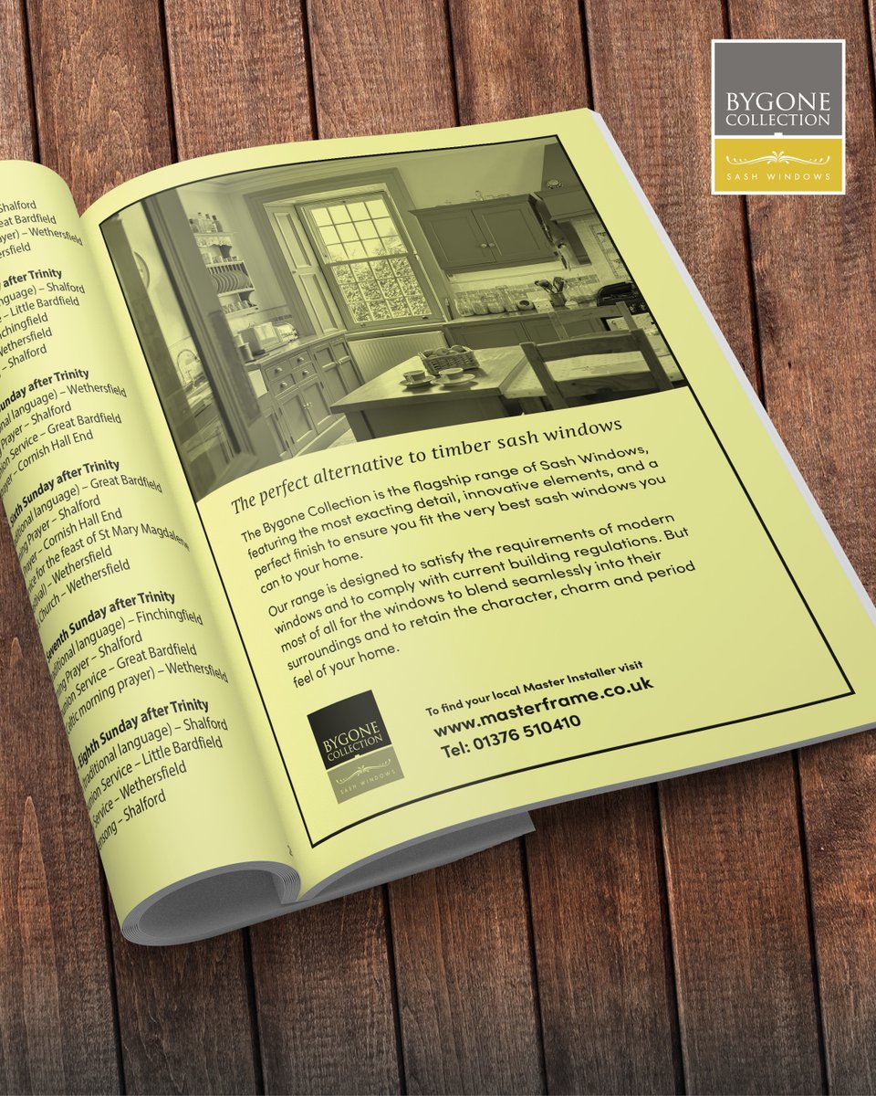 bygonewindows's tweet image. The Bygone Collection is now in The Finchfield Villager! If you’re flipping through your latest issue, look out for our advert showcasing beautifully crafted sash windows - combining traditional style with modern innovation.  zurl.co/sFs8r

#BygoneCollection