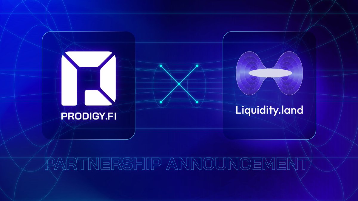 ProdigyFi 🤝 <a href="/Liquidity_Land/">Liquidity.Land</a>

New wallets on <a href="/base/">Base</a> will receive: 
→ A $100 bonus for every $10,000 deposited (per transaction)
→ Up to 1,000%+ APY on ETH, BTC, and USDC

Early birds win, get in now 👉app.liquidity.land/project/prodig…