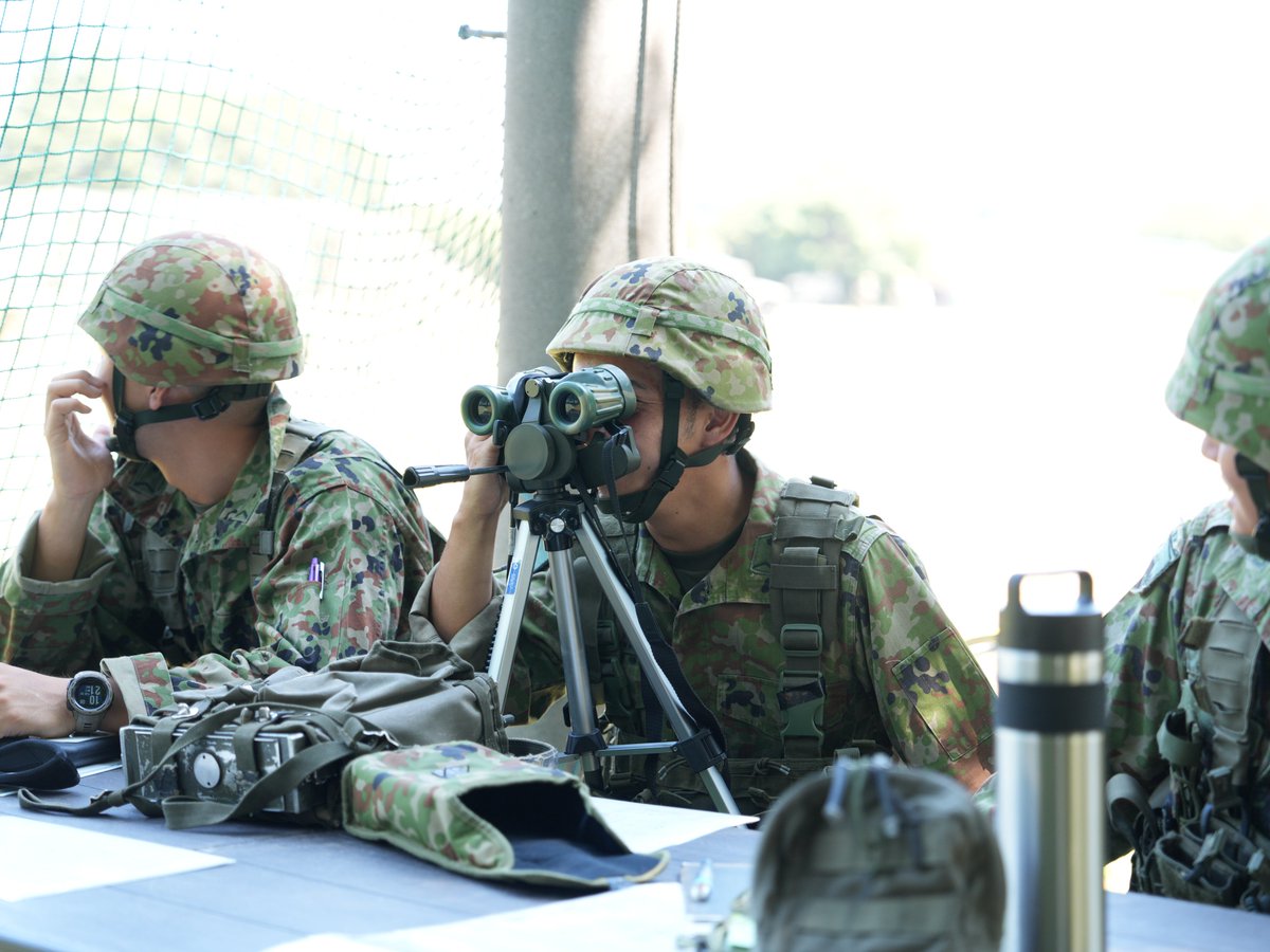 連隊は、練馬駐屯地において81mm迫撃砲の非実射訓練を実施しました