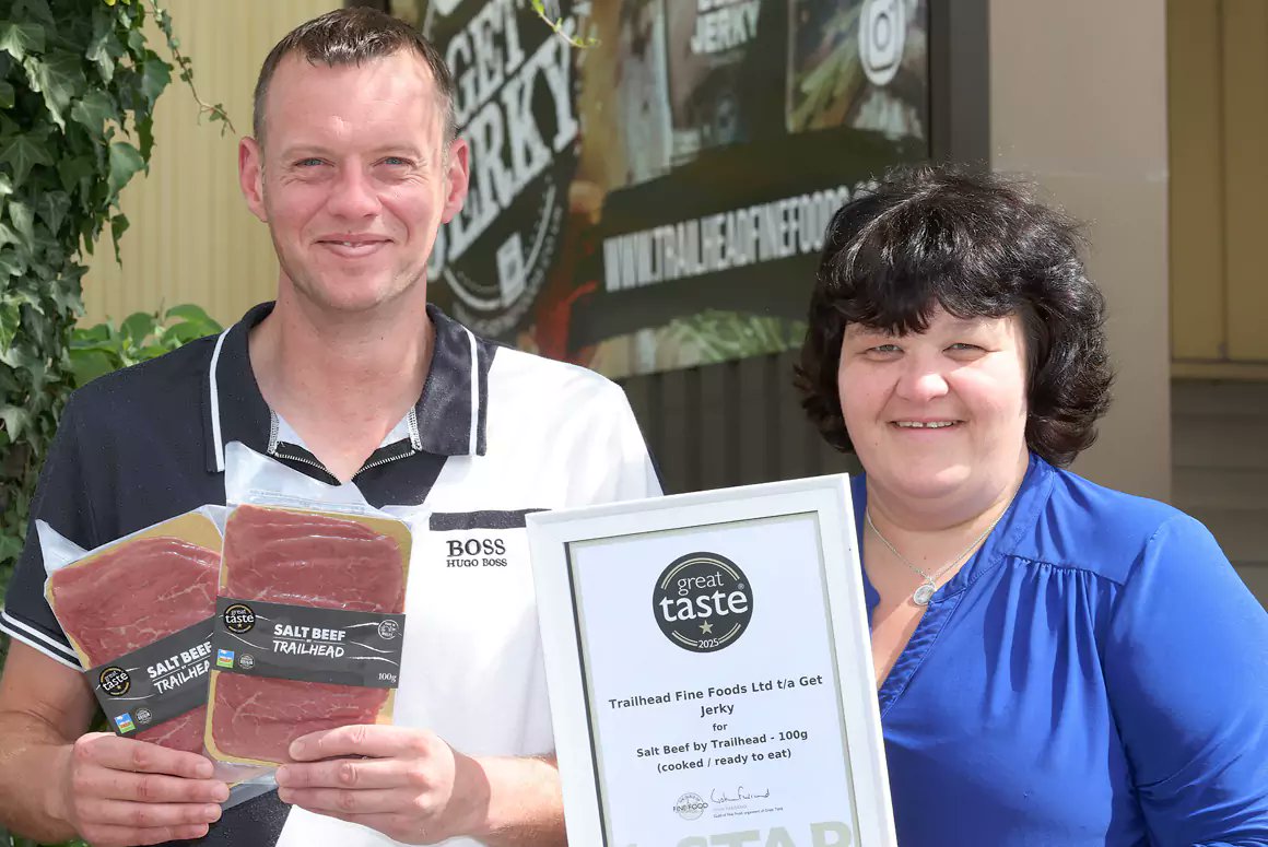 Welsh Food & Drink (@welshfooddrink) on Twitter photo Welshpool Company Tastes Double Success With Welsh Salt Beef
welshfoodanddrink.wales/welshpool-comp…
<a href="/Trailheadjerky/">Trailhead Get Jerky</a> #trailheadfinefoods #jerky #saltbeef #welshfoodanddrink #foodanddrinkwales #foodanddrink Welshpool Company Tastes Double Success With Welsh Salt Beef
welshfoodanddrink.wales/welshpool-comp…
<a href="/Trailheadjerky/">Trailhead Get Jerky</a> #trailheadfinefoods #jerky #saltbeef #welshfoodanddrink #foodanddrinkwales #foodanddrink