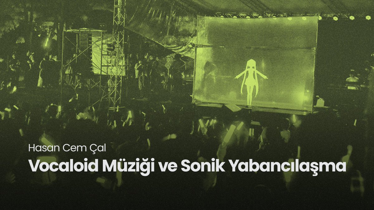 “Vocaloid’ler daha ziyade saf seslerdir: Bedensiz sesler. Bir nevi onlar ‘bedensiz ağız’lardır. Saf Beckettçı karakterlerdir diyelim, Not I’da olduğu gibi.”

Hasan Cem Çal’ın vocaloid müziği üzerine metni yayında.
noesiscollective.com/vocaloid-muzig…