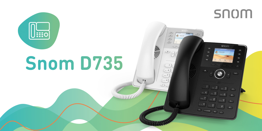 snom's tweet image. 🗣 The #Snom D735 impresses with its #timeless #design, two colour variants, a high-resolution 2.7&quot; colour display, which is surrounded by 8 self-labelling, function keys with multi-coloured LEDs and also has a proximity #sensor.
snom.com/d735
#innovation #futuretech