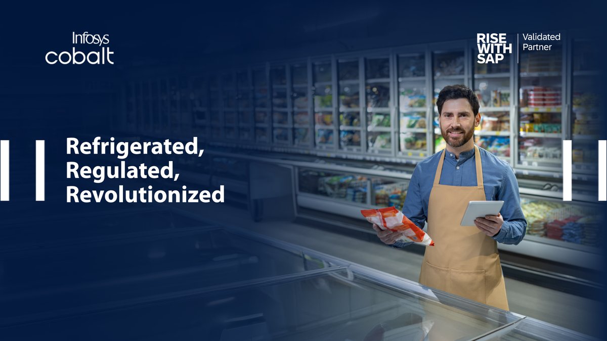 Infosys's tweet photo. A few degrees can make or break a biopharma shipment.
#SAP and Infosys explore how tech is revolutionizing #ColdChain: https://t.co/MPX0ZtR7FJ.
#LifeSciences #IntegratedMonitoring #PredictiveLogistics https://t.co/sh74LFeKOp