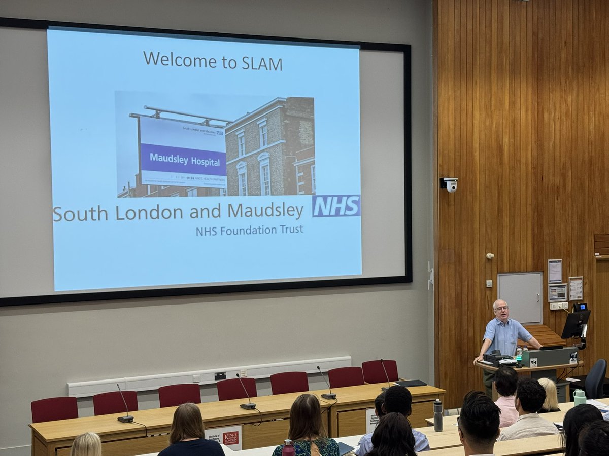 Maudsley Training Programme (@mtppsych) on Twitter photo Exciting day as we welcome our August intake of GPVTS, Core & Higher Residents to the programme!  
First we hear from Professor Sir Simon Wessley, Head School of Academic Psychiatry, Institute of Psychiatry, Psychology & Neuroscience #medicaleducation #residentdoctors
#psychiatry Exciting day as we welcome our August intake of GPVTS, Core & Higher Residents to the programme!  
First we hear from Professor Sir Simon Wessley, Head School of Academic Psychiatry, Institute of Psychiatry, Psychology & Neuroscience #medicaleducation #residentdoctors
#psychiatry