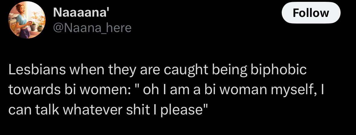 lesphobiarchive's tweet photo. This is lesbophobic AND biphobic. https://t.co/nvN03Bl6zT