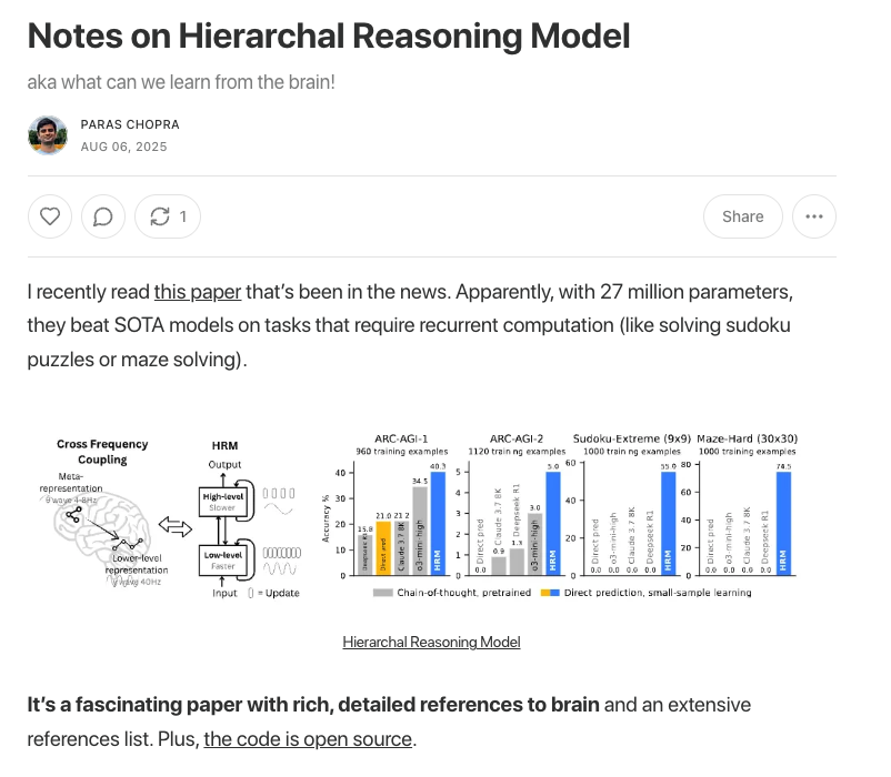 We published notes on a new exciting paper that's dropped recently 👇