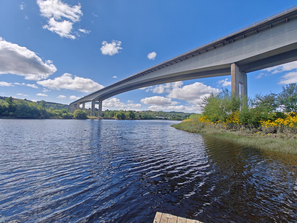 Bridge to bridge.
On Sunday I swam through Perth, from Destiny Bridge to the Friarton Bridge.
#TayinaYear