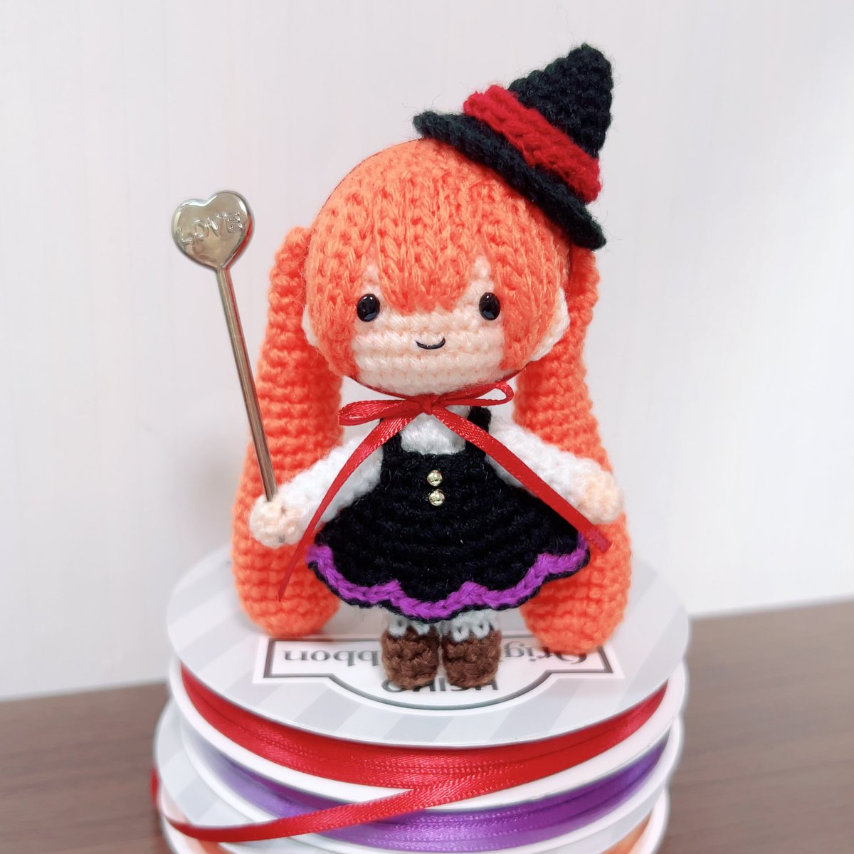 ちびすけ様 あみぐるみのオーダーありがとうございました⸜(*ˊᵕˋ*)⸝ あみぐるみ作家みさきち🦊⛩️あみぐるみオーダーメイド受付中