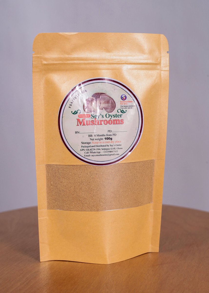 Hello Everyone, welcome to the month of #August ☔🌧️

Remember to take extra care of yourself, eat right and control your  hunger everyday with #Oystermushrooms from our #farms

Locate us in Tema - 0598957435 / 0244242480

Wishing you great health &amp; joy always.