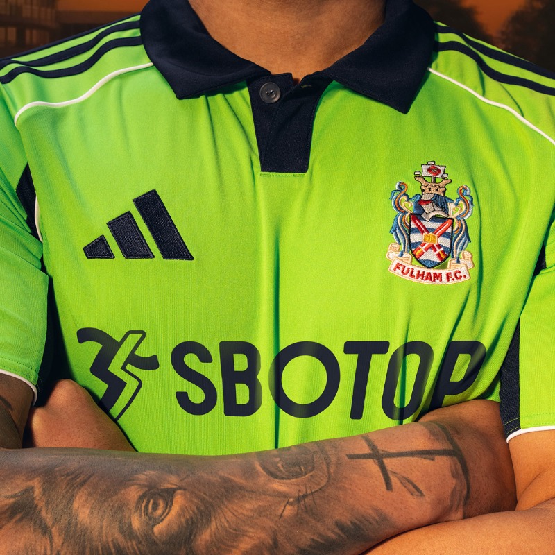 FulhamFC's tweet photo. Inspired by the 90s. Ready for the present.

Available to purchase in-store and online from Thursday 7th August.