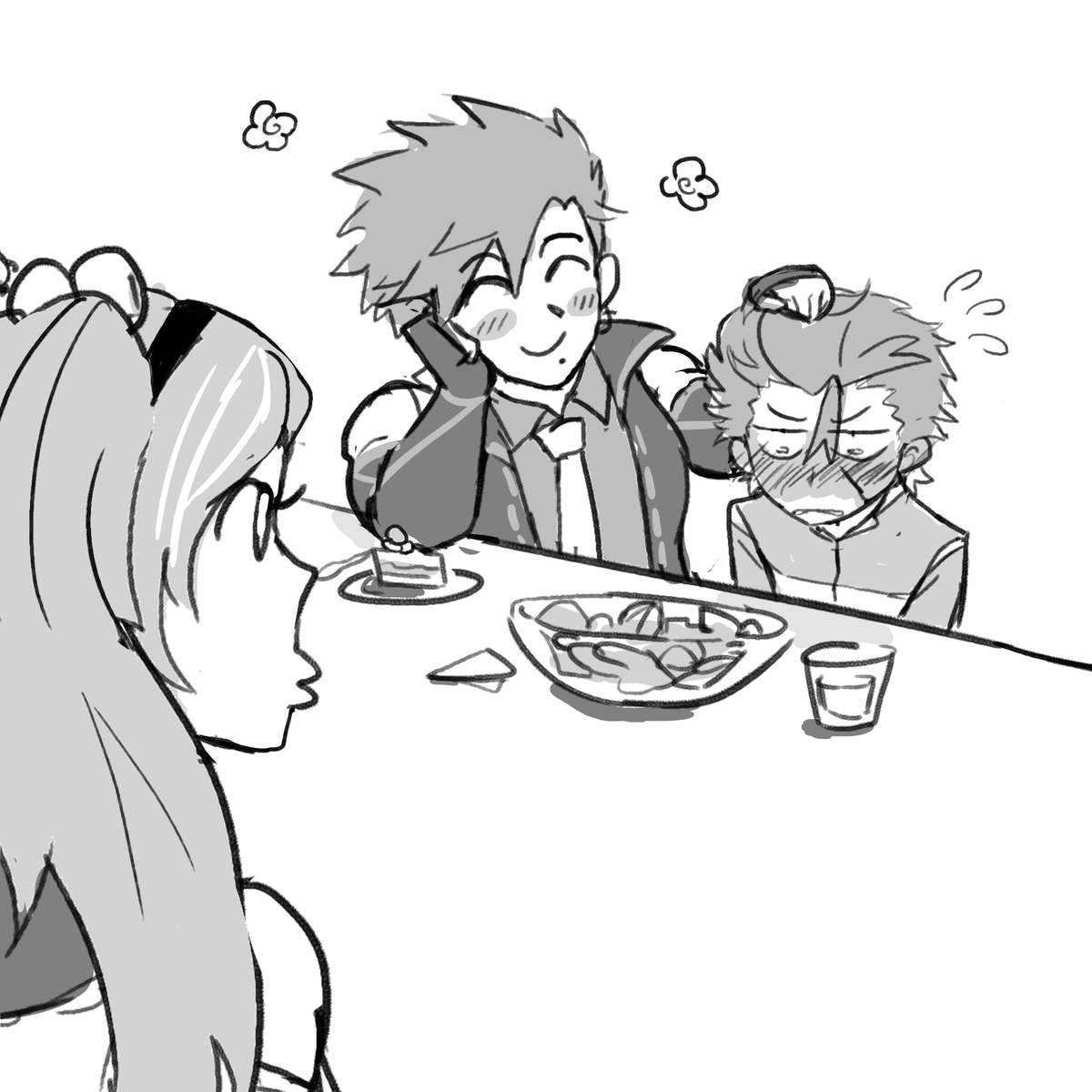 Cuckaracha_'s tweet photo. pondering #acemarkey #levifontana #acevi https://t.co/dk7UpyBqj6