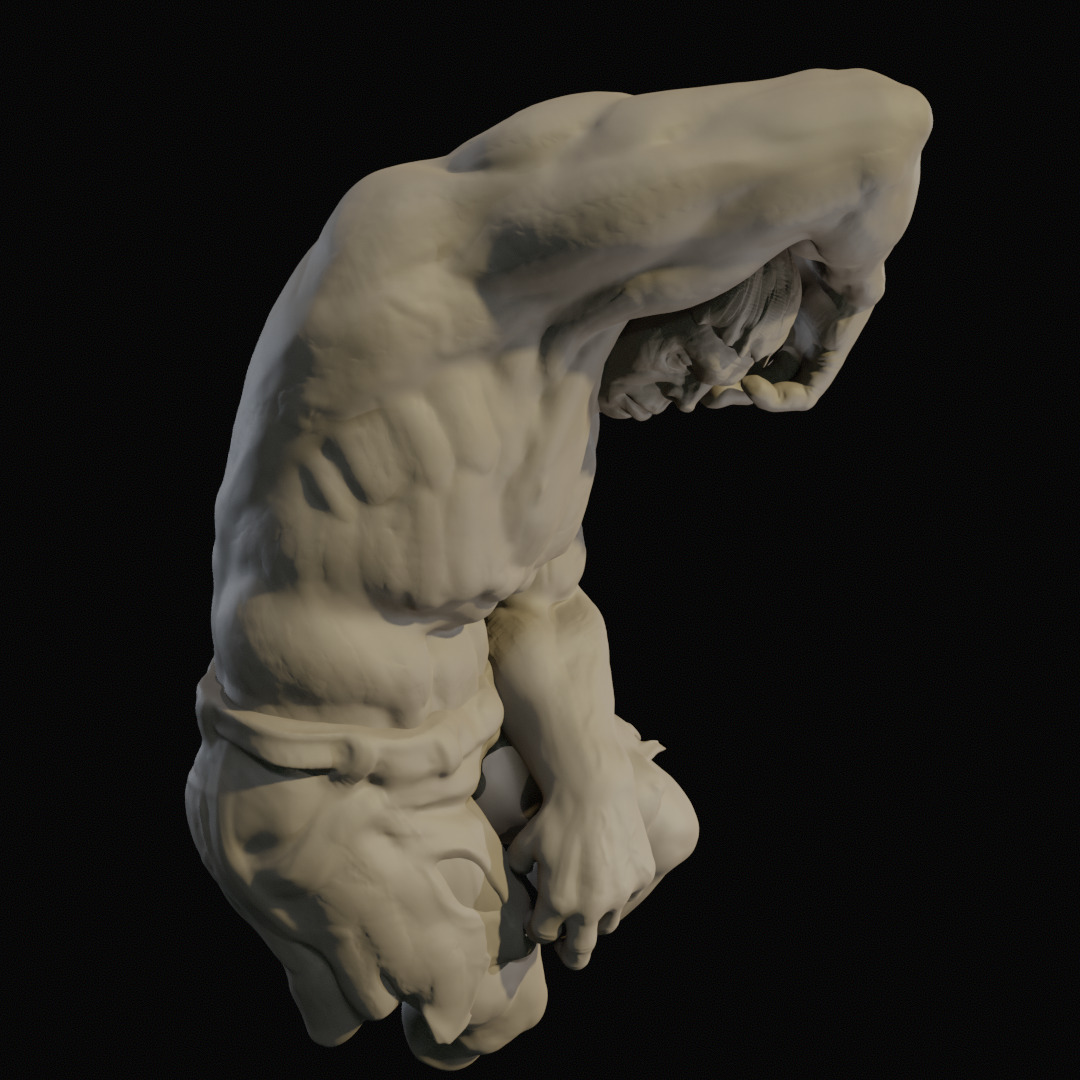 templar_monk's tweet photo. Práctica de anatomía de torso, siguiendo las clases de Rafa Souza. 

#zbrush #zbrushsculpt #zbrushart #3dmodeling https://t.co/Wrj4seyXaW