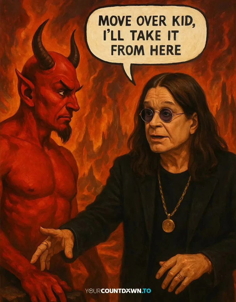 VexedDave's tweet photo. The king has arrived!  I love you Ozzy! https://t.co/5YBhuwu5N1