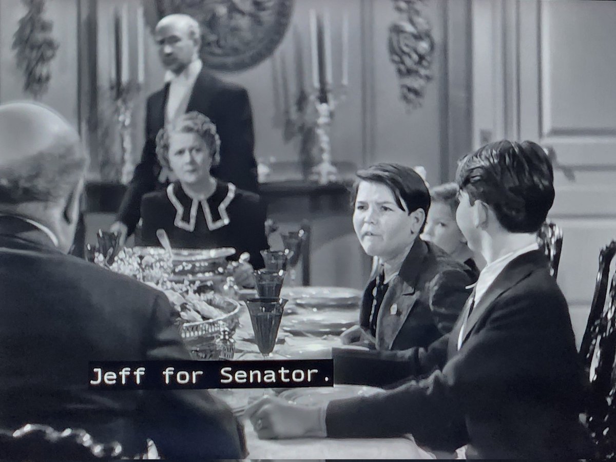 Best family dinner-table conversation about a US Senate appointment