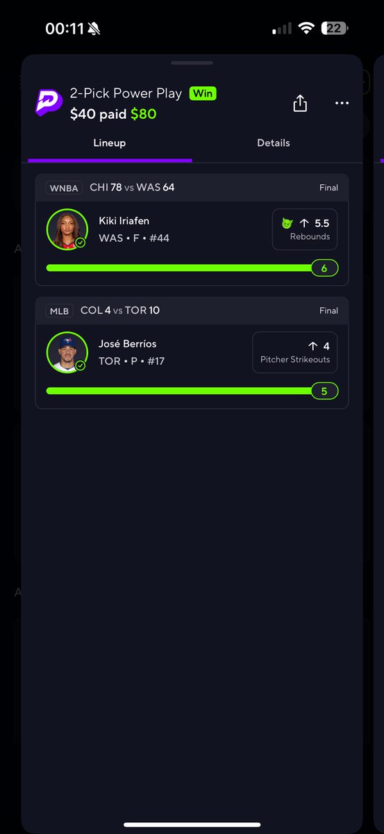 DupreyGaming's tweet photo. $520 tonight, I’d say I have #Prizepicks a run for their money tonight😮‍💨🤙🏽 https://t.co/CR8wuUvRDu