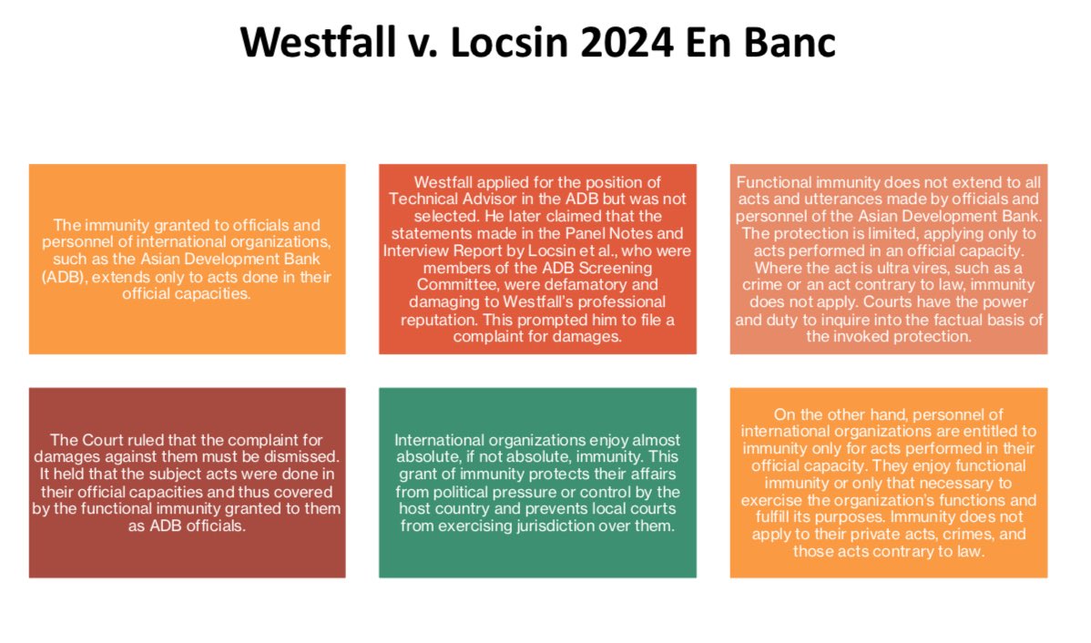 rodelriddle's tweet image. Immunity from Suit. #Cases #PIL #AmyingForExcellence  #BarExam2025